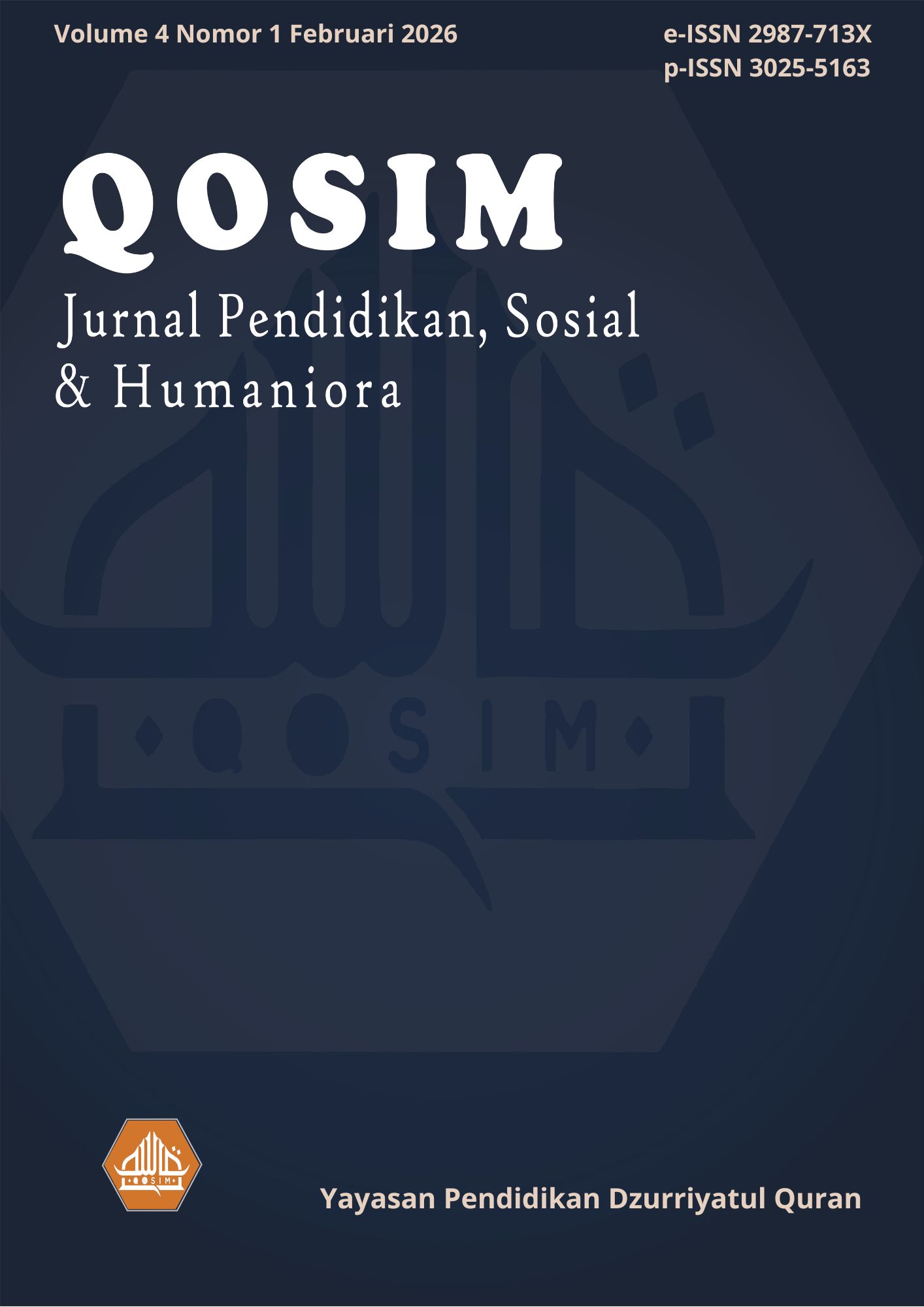 					View Vol. 4 No. 1 (2026): 2026
				